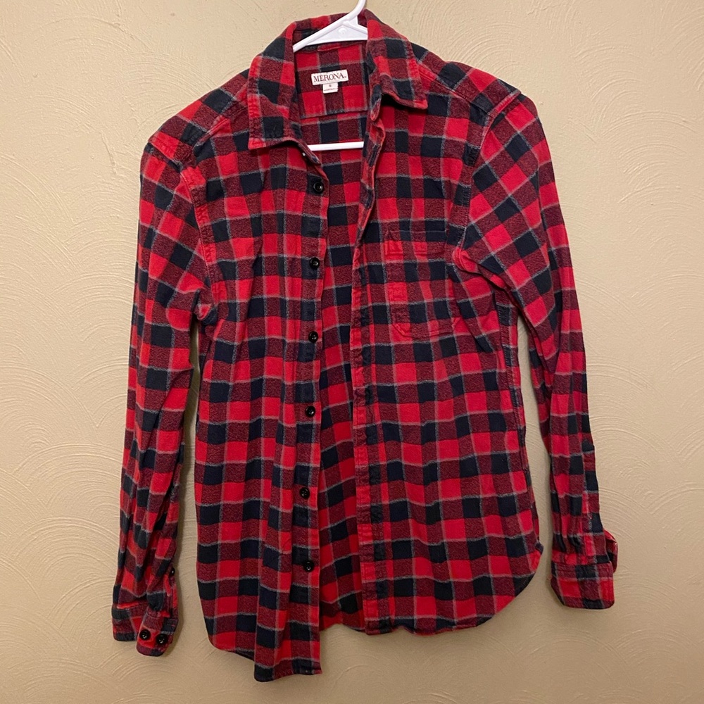 Men’s Merona Button Down Flannel